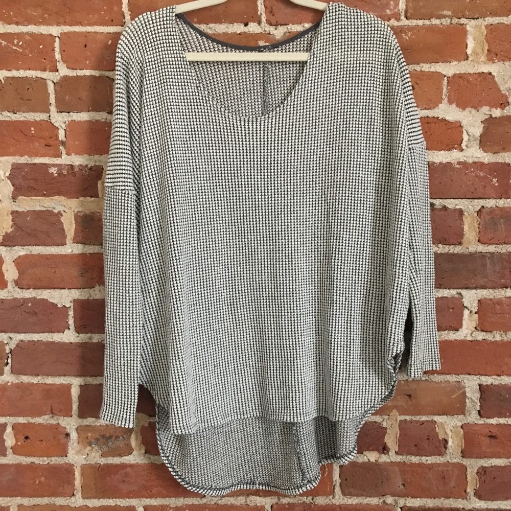 Flowy Waffle Top